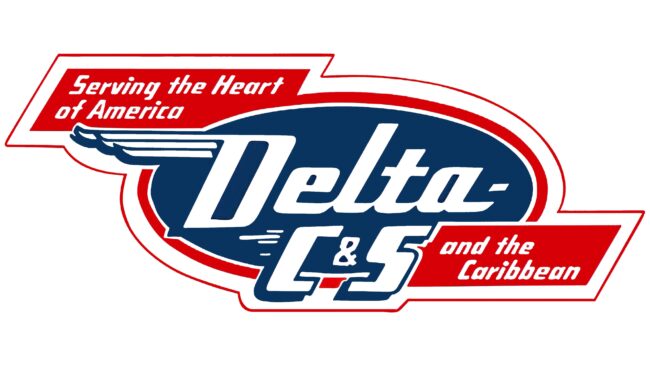 Delta C&S Logotipo 1953-1955