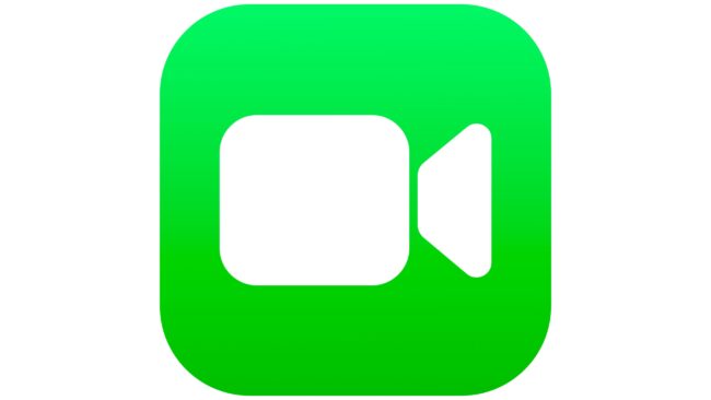 FaceTime Logotipo 2018-presente
