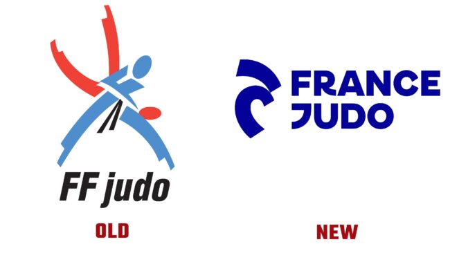 France Judo Antiguo y Nuevo Logotipo (historia)