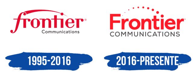 Frontier Communications Logo Historia