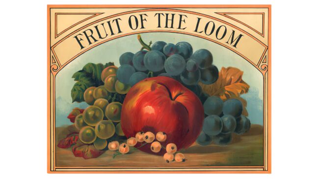 Fruit of the Loom Logotipo 1893-1927