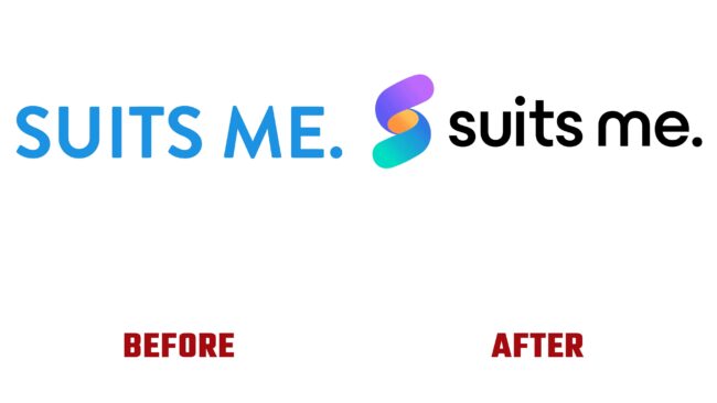 Suits Me Antes y Después del Logotipo (historia)