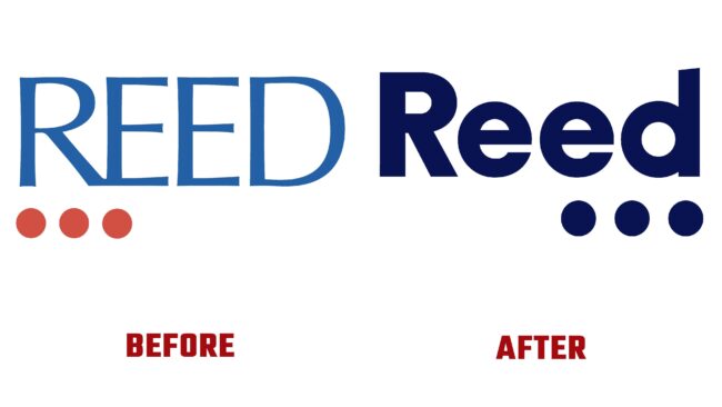 The Reed Group Antes y Después del Logotipo (historia)