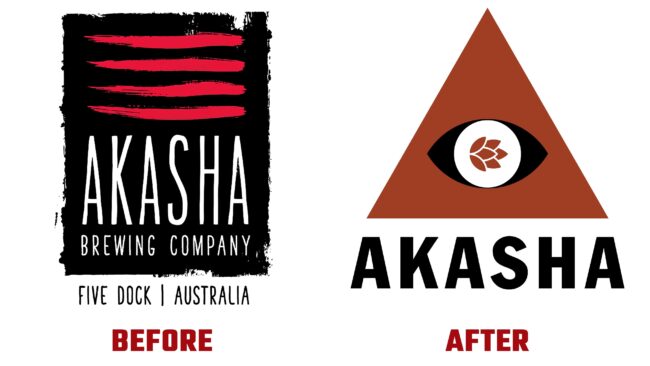 Akasha Akasha Before and After Logo (History)