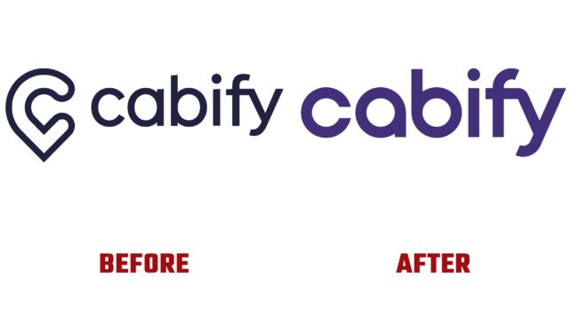 Cabify Antes y Después del Logotipo (historia)
