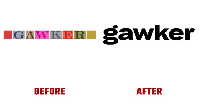 Gawker Antes y Despues del Logotipo (historia)