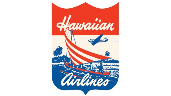Hawaiian Airlines Logotipo 1940-1950