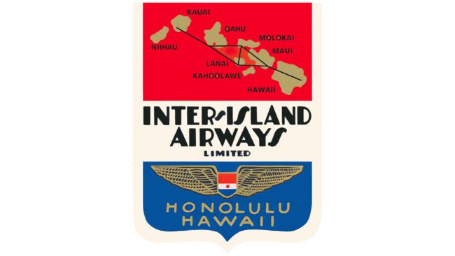 Inter-Island Airways Logotipo 1929-1940
