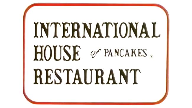 International House of Pancakes Logo 1982-1992