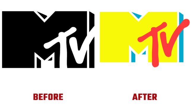 MTV Antes y Después del Logotipo (historia)