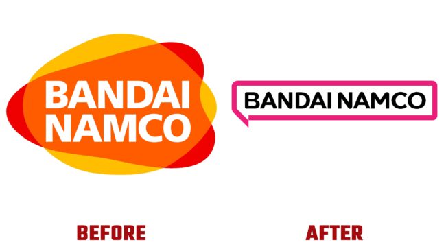 Bandai Namco Antes y Despues del Logotipo (historia)