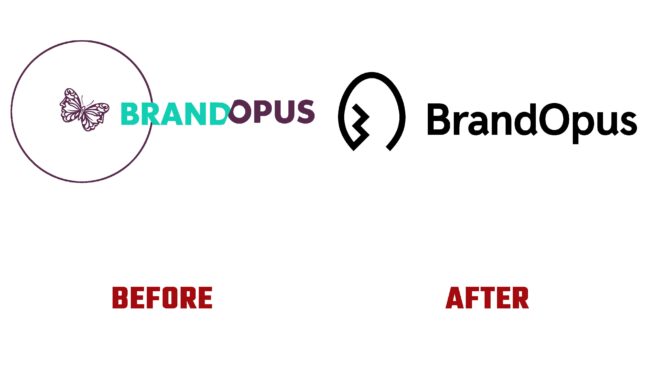 BrandOpus Antes y Despues del Logotipo (historia)