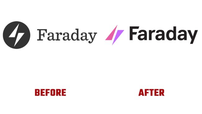 Faraday Antes y Despues del Logotipo (historia)