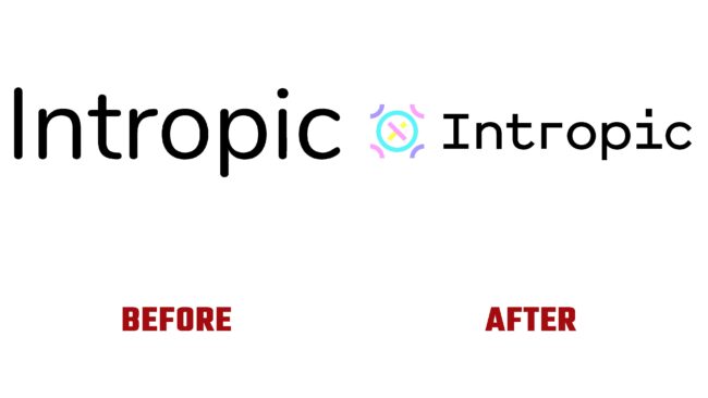 Intropic Antes y Despues del Logotipo (historia)
