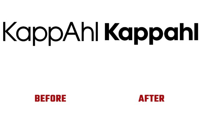 Kappahl Antes y Despues del Logotipo (historia)