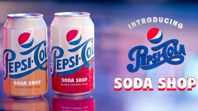 Pepsi Cola Soda Shop Nuevo Logotipo