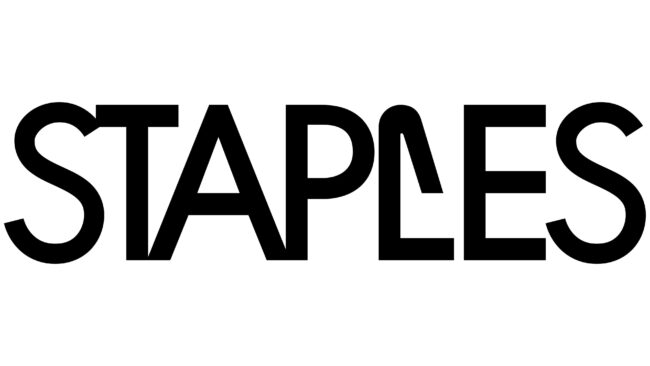 Staples Logo 1986-1994