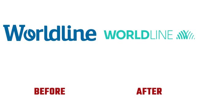 Worldline Antes y Despues del Logotipo (historia)