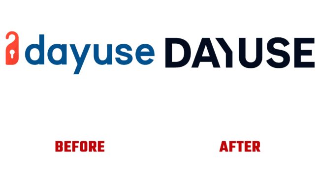 Dayuse.com Antes y Despues del Logotipo (historia)