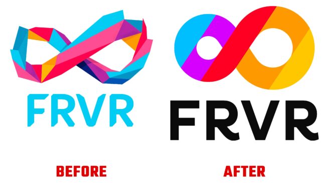 FRVR Antes y Despues del Logotipo (historia)