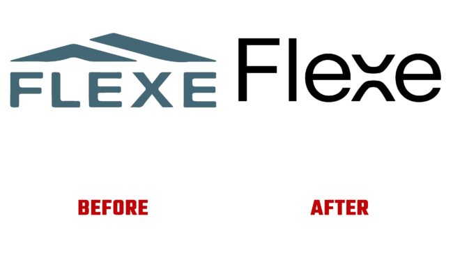 Flexe Antes y Despues del Logotipo (historia)