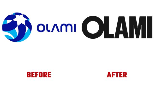Olami Antes y Despues del Logotipo (historia)