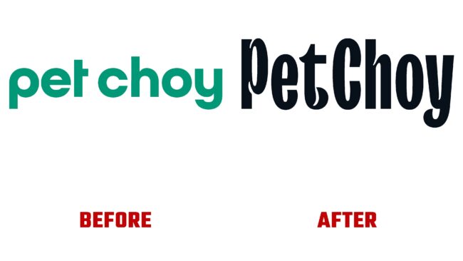 PetChoy Antes y Despues del Logotipo (historia)