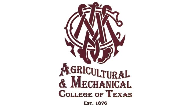 Texas A&M Aggies Logo 1876-1907