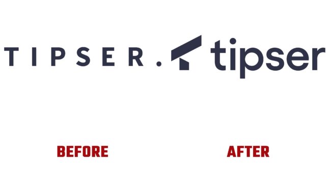 Tipser Antes y Despues del Logotipo (historia)