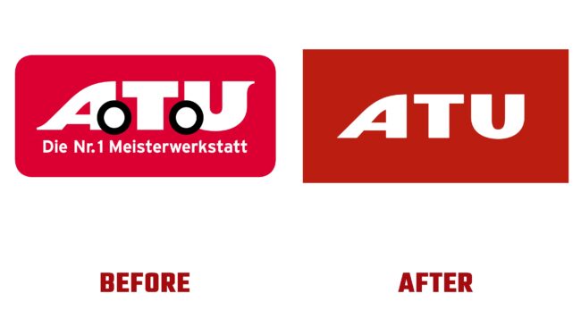 ATU Antes y Despues del Logotipo (historia)