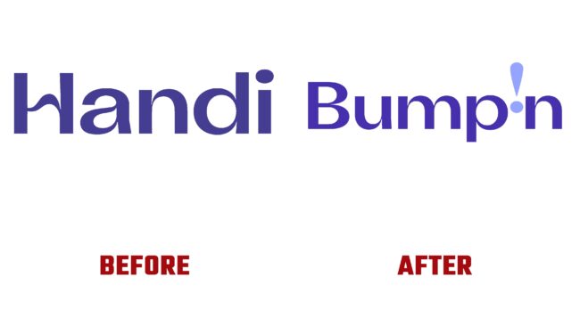 Bump'n and Handi Antes y Despues del Logotipo (historia)