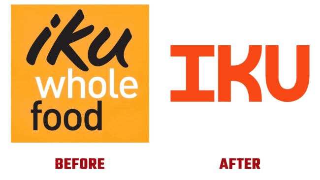IKU Antes y Despues del Logotipo (historia)