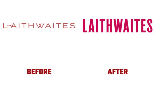 Laithwaites Antes y Despues del Logotipo