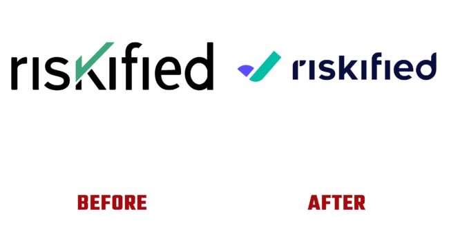 Riskified Antes y Despues del Logotipo (historia)