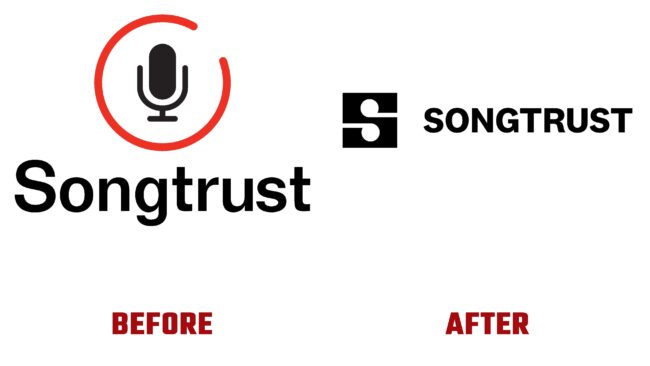 Songtrust Antes y Despues del Logotipo (historia)