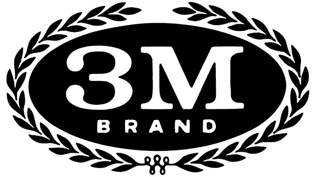 3M Brand (second era) Logotipo 1958-1960