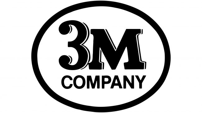 3M Company (first era) Logotipo 1950-1951