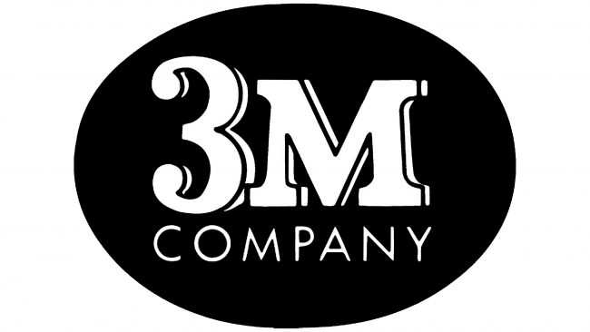 3M Company (second era) Logotipo 1954-1957