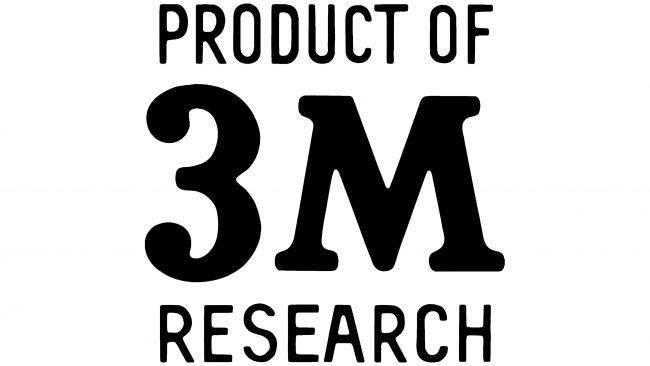 3M Research Logotipo 1955-1957