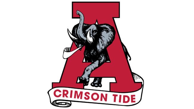Alabama Crimson Tide Logotipo 1974-2000