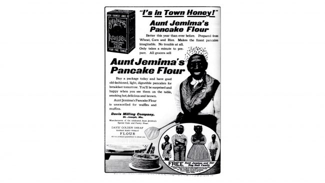 Aunt Jemima Logotipo 1893-1957