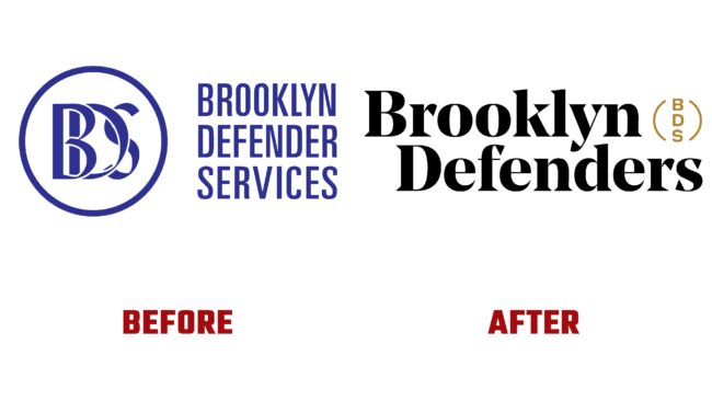 Brooklyn Defenders (BDS) Antes y Despues del Logotipo (historia)