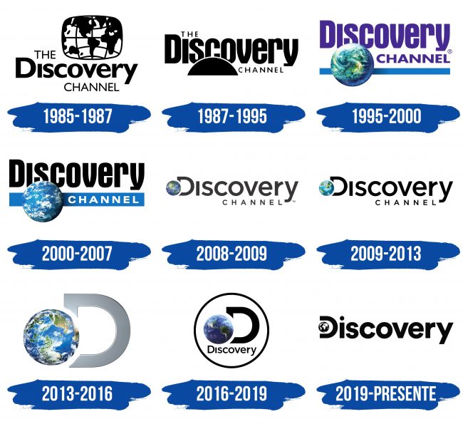 Discovery Logo Historia