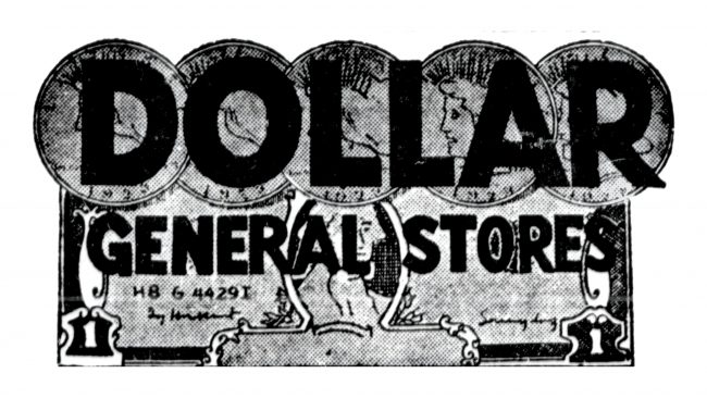Dollar General Stores Logotipo 1955-1972