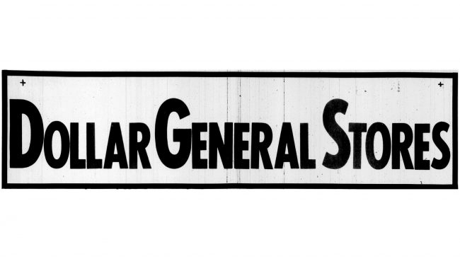 Dollar General Stores Logotipo 1966