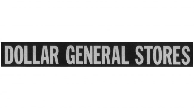Dollar General Stores Logotipo 1967-1972