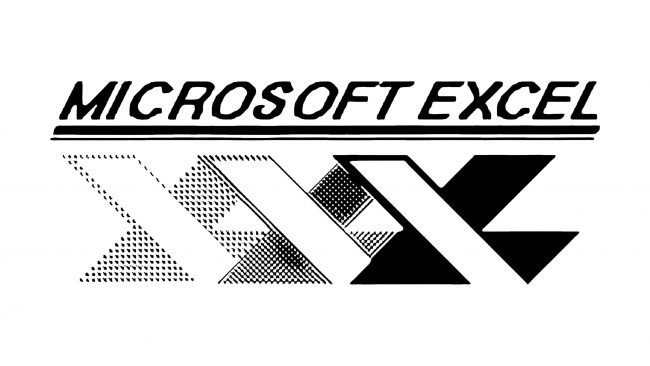 Excel 2.0 Logotipo 1985-1990