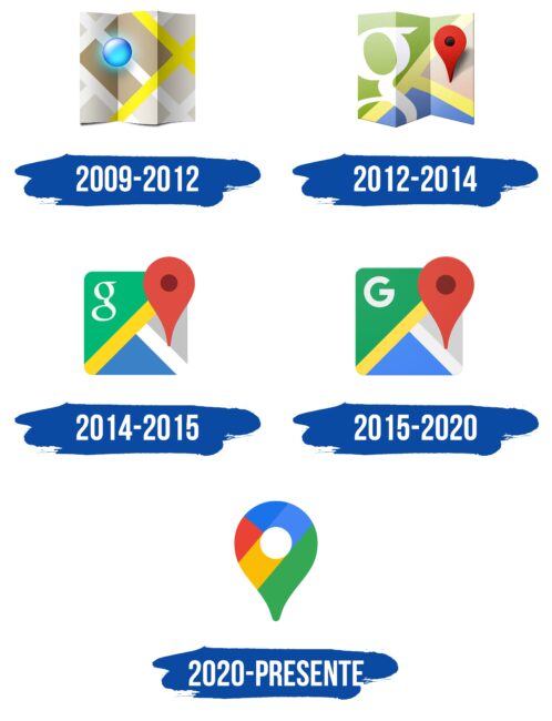 Google Maps Icons Logo Historia