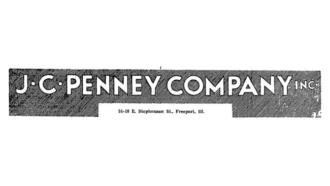 J.C. Penney Co., Incorporated Logotipo 1929-1933