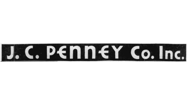 J.C. Penney Co., Incorporated Logotipo 1933-1938